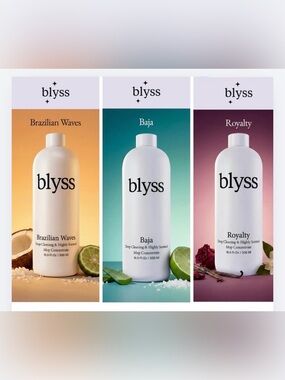 Blyss Deep Cleaning Mop Concentrate Trio — directly from Blyss. Unopened!